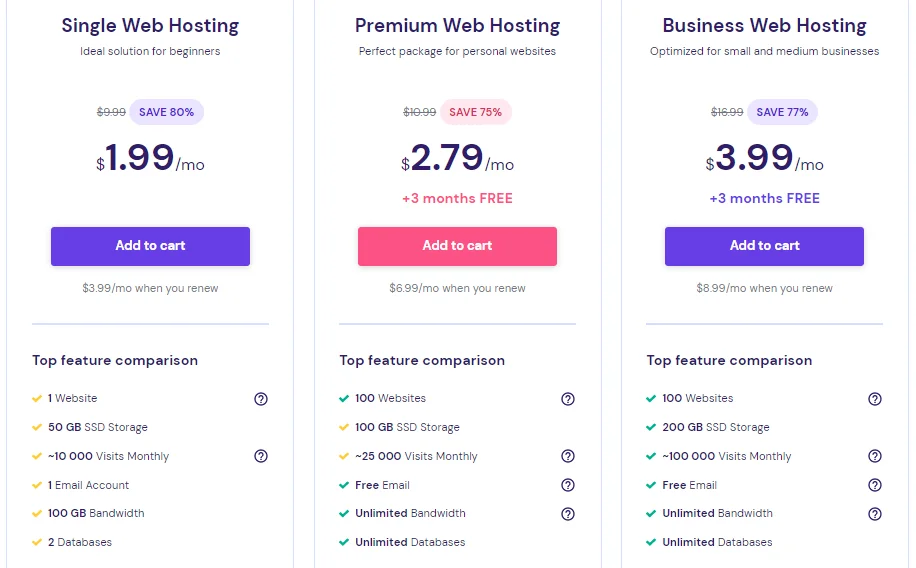 hostinger web hosting ghana plans
