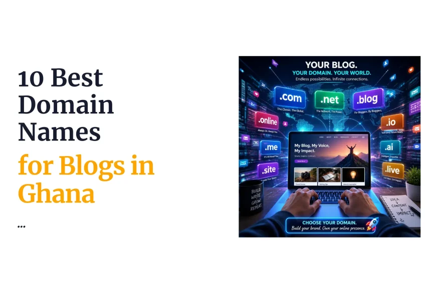10 Best Domain Names for Blogs in Ghana