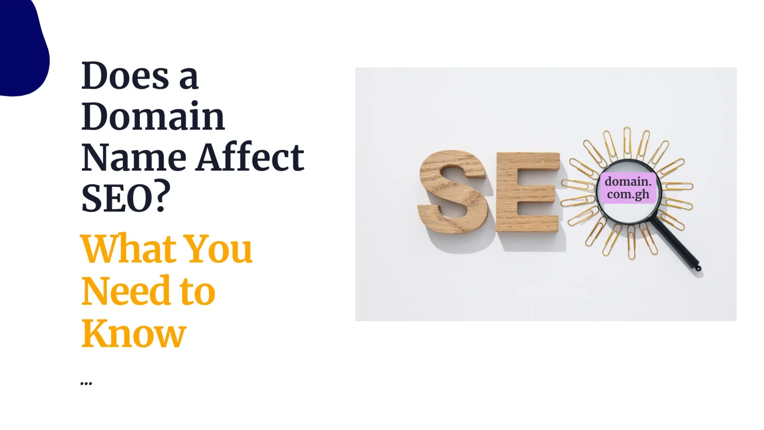 Does a Domain Name Affect SEO? What You Need to Know