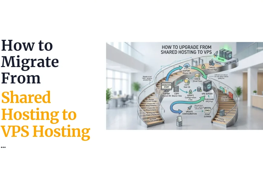How to Migrate From Shared Hosting to VPS Hosting