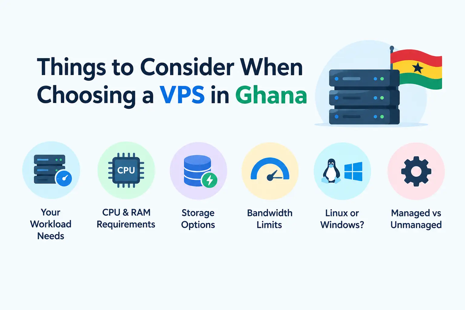 Things to Consider When Choosing a VPS in Ghana