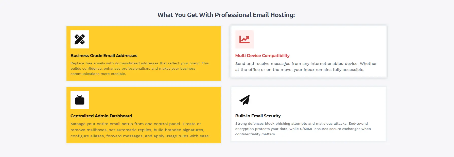 What Does Email Hosting Include?
