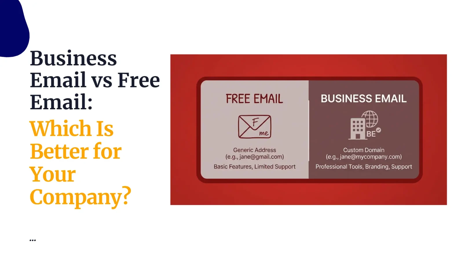 Business Email vs Free Email: Which Is Better for Your Company?