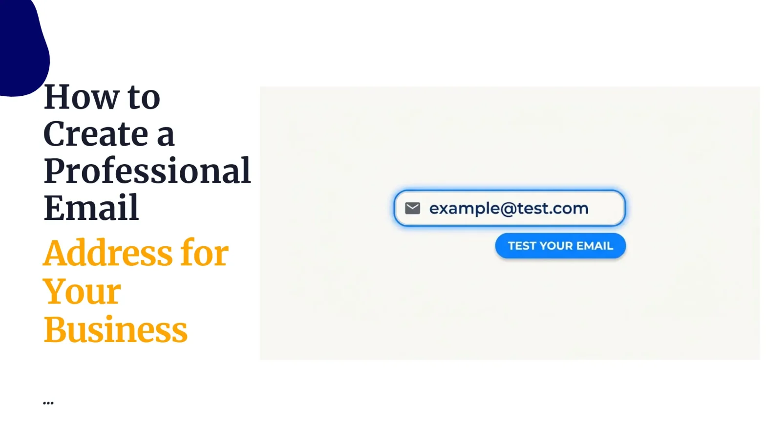 How to Create a Professional Email Address for Your Business