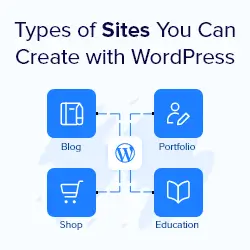 Type of WordPress Website You Are Building
